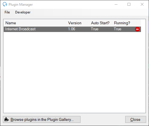 Plugin Manager