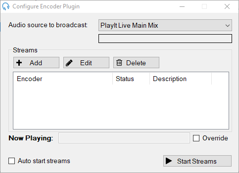 Plugin settings